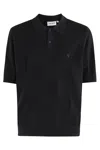 Carhartt Checker Polo Shirt In Black