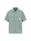 Carhartt Short Sleeve Craft Shirt In Green