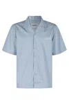Carhartt Delray Shirt And Blouse Light Blue In Blue