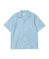 Carhartt Delray Shirt And Blouse Light Blue In Blue