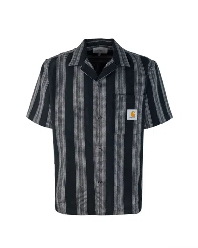 CARHARTT S/S DODSON SHIRT STRIPE BLACK