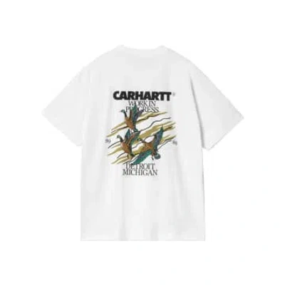 Carhartt Ss Ducks T -shirt In White