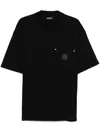 Carhartt Eldon Pocket T-shirt In Xx Black