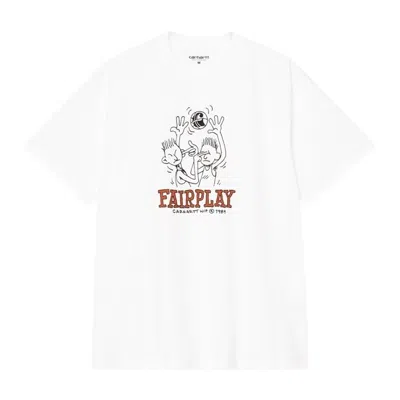 Carhartt S/s Fairplay T-shirt In White
