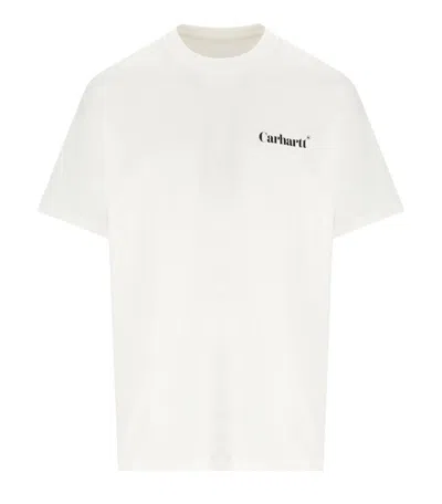 Carhartt T-shirt With Logo In White