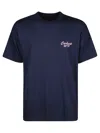 Carhartt Friendship Organic Cotton T-shirt In Auxx Air Force Blue Light Pink