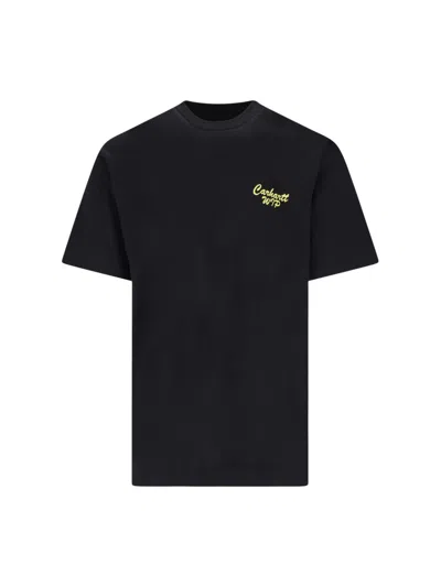 Carhartt S/s "friendship" T-shirt In Black  