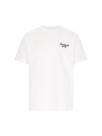 Carhartt S/s "friendship" T-shirt In White