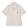 Carhartt S/s Gellar Shirt In White