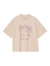 Carhartt S/s Hackwork T-shirt In Pink