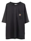 Carhartt Hudson Pocket Short-sleeved T-shirt In Black