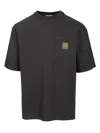 Carhartt Hudson Pocket Short-sleeved T-shirt In Black