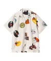 Carhartt Printed Poplin S/s Isis Maria Dinner Shirt In White