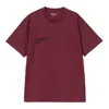 Carhartt S/s Jalou C T-shirt In Cpxx Malbec Black