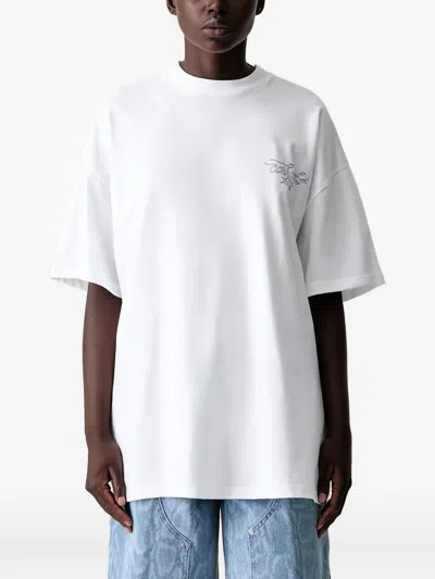 Carhartt S/s Julia Klenovsky Graphic-print T-shirt In White