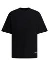 Carhartt S/s Link Script T-shirts Black In Black