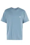 Carhartt Ss Madison Tshirt In Blue