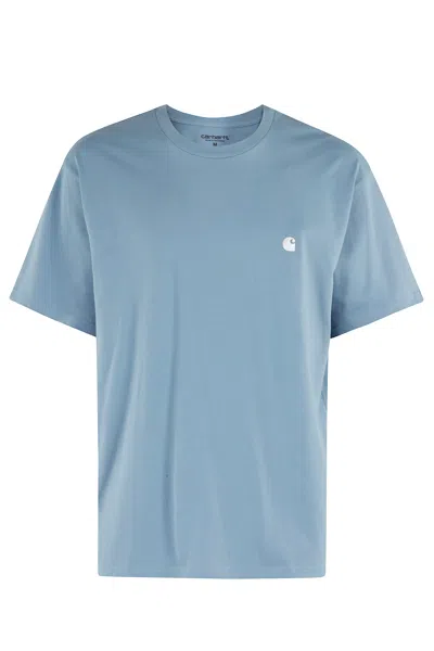 Carhartt Ss Madison Tshirt In Blue