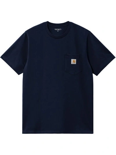 Carhartt S/s Pocket T-shirt In Black