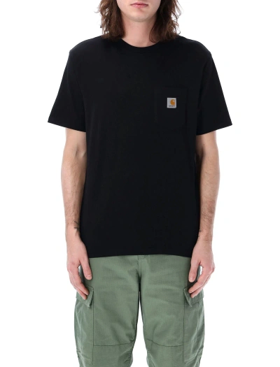 Carhartt Pocket T-shirt In Black