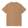 Carhartt S/s Pocket T-shirt In Gold