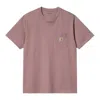 Carhartt Wip Tshirt With Pocket In Pink