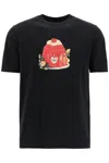 Carhartt Work In Progress Pudding Cotton Graphic T-shirt In Black