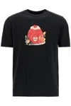 Carhartt Work In Progress Pudding Cotton Graphic T-shirt In Black