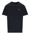 Carhartt Script Logo-embroidered T-shirt In Black