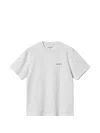 Carhartt Ss Link Scrip T-shirt In White