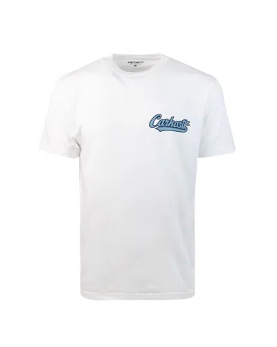 Carhartt Crew Neck Graphic Print Short Sleeves T-shirt In 02xx
