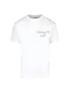 Carhartt Sunflower Print Short Sleeves T-shirt In White