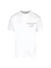 Carhartt Sunflower Print Short Sleeves T-shirt In White