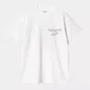 Carhartt Sunflower Print Short Sleeves T-shirt In Xx White