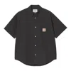 Carhartt Work In Progress Toland Seersucker Short Sleeve Button-up Shirt