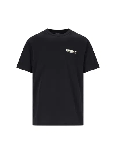 Carhartt S/s "trade" T-shirt In Black  