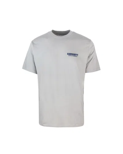 Carhartt S/s Trade T-shirt Grey In 29kxx