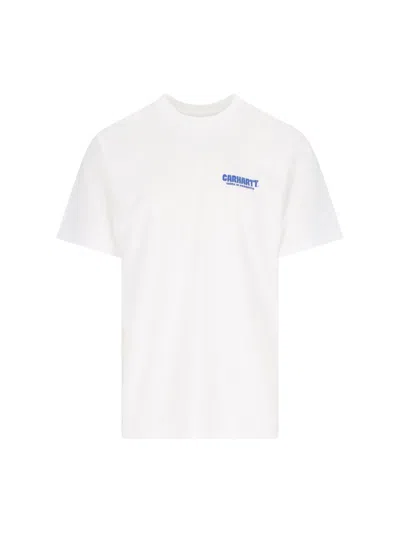 Carhartt S/s "trade" T-shirt In White