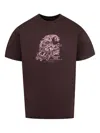 Carhartt S/s Unit T-shirt In Brown