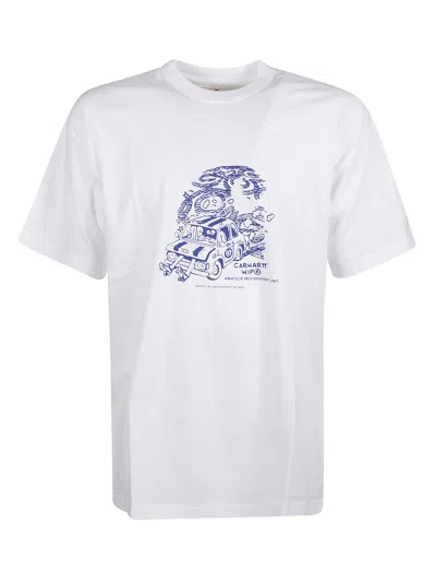 Carhartt S/s Unit T-shirt In White