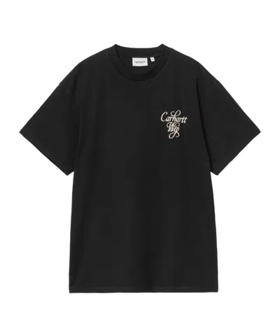 Carhartt S/s Vestige T-shirt In Black