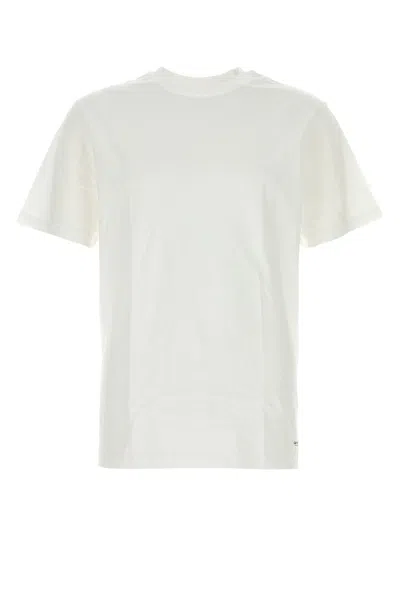 Carhartt Standard Crew Neck T-shirt In Cotone Bianco Uomo In White