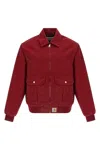 Carhartt Long-sleeved Casual Jacket In Red