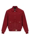Carhartt Long-sleeved Casual Jacket In Red