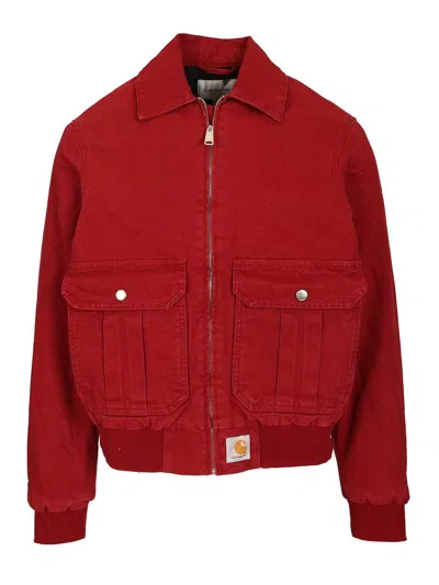 CARHARTT STANTON JACKETS RED