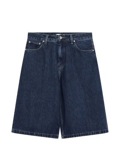 Carhartt Stone Wash Belmont Shorts In Blue