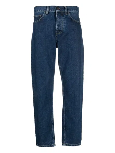 Carhartt Stonewashed Jeans In Blue