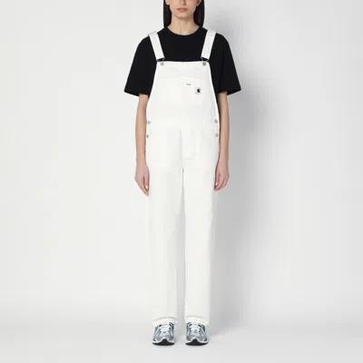 CARHARTT STRAIGHT BIB OVERALL IN WAX COLOUR