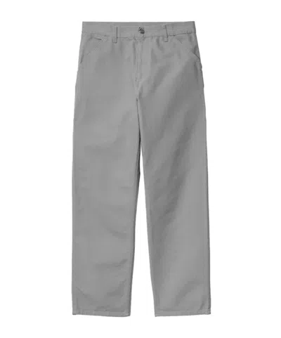 Carhartt Straight Casual Pants In Gray
