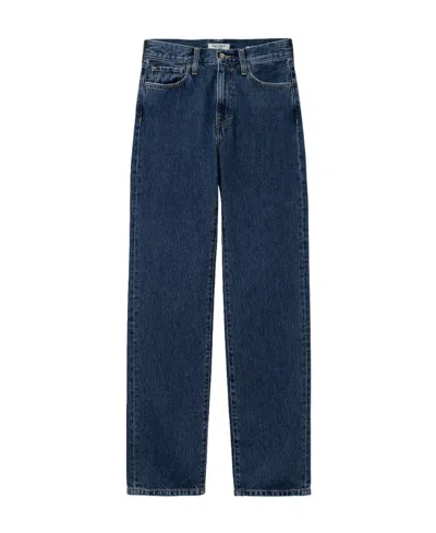 Carhartt Straight Jeans In Blue